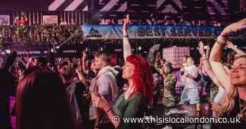 R'nB star amond 2000s acts performing at Boxpark Wembley Christmas party