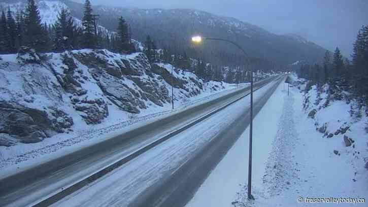 Another fall storm to bring bands of heavy snow to Coquihalla Highway: Hope to Merritt