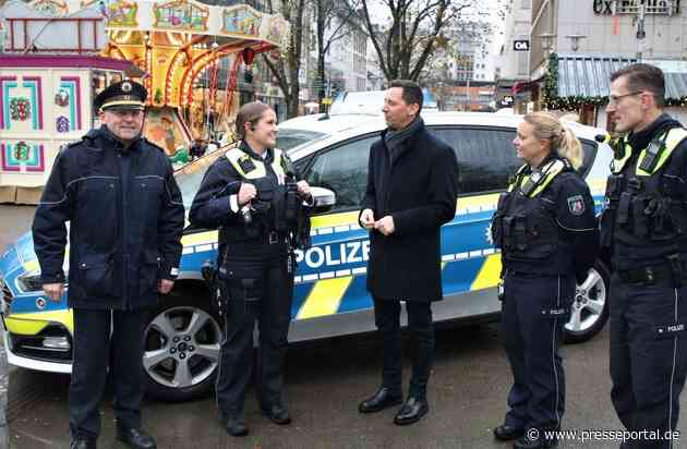 POL-SI: Polizei mit verstärkten Kräften auf dem Weihnachtsmarkt - Waffengesetz verbietet jetzt auch Messer und schafft für Polizei neue Kontrollmöglichkeiten - #pol-siwi