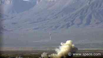 Blue Origin crew, including history's 100th woman to fly to space, lands safely (video)