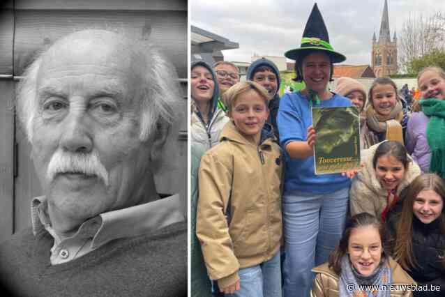 Juf Katrien leest al jaren voor uit heksenboek van pas overleden acteur Oswald Maes: “Hij wou dat ik deze verhalen blijf vertellen”