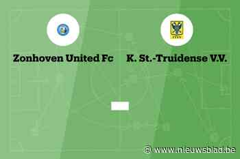 Wedstrijd tussen Zonhoven Utd. en STVV afgelast