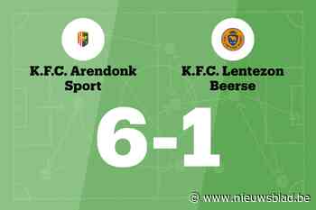 Arendonk B overklast Lentezon