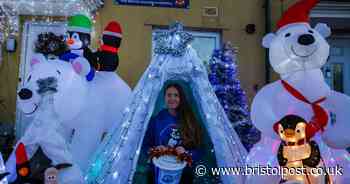 The very special Christmas lights display created for SEND children