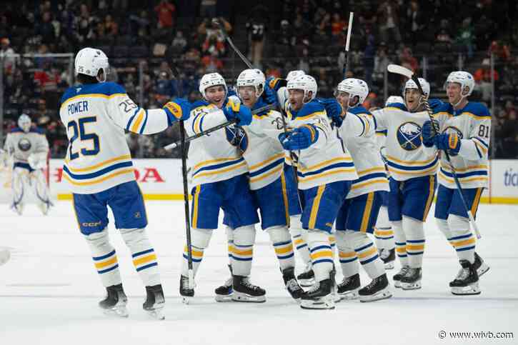 Sabres come back to winning side, beating Ducks on Jiri Kulich's goal in OT