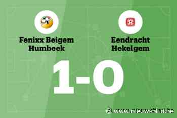 Van Roy bezorgt Fenixx zege tegen Hekelgem