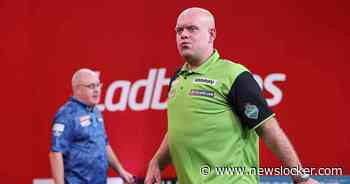 Pijnlijke vroege exit voor Michael van Gerwen op Players Championship Finals