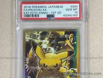 Government auctioning off 'rare' Pokémon card from surplus list
