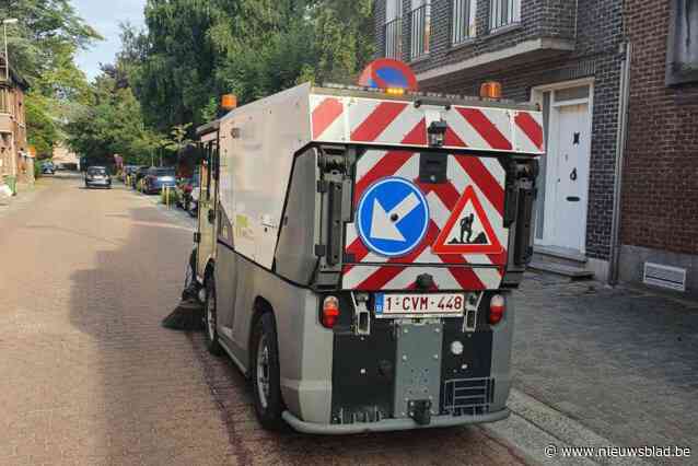 De stad houdt hele week lang veegrondes