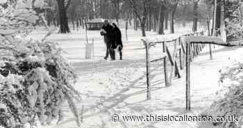 'Atmospheric' photos capture Havering under snow in years gone by