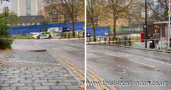 Man dies after midnight crash involving bus and cyclist