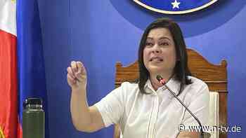 Regierungschaos auf Philippinen: Vizepräsidentin Duterte droht Präsident mit Mordanschlag