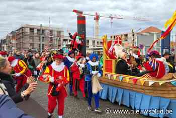 Sint krijgt warm welkom op herfstige dag