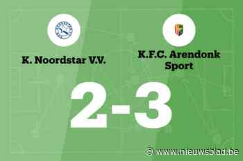 Arendonk wint uit tegen Noordstar