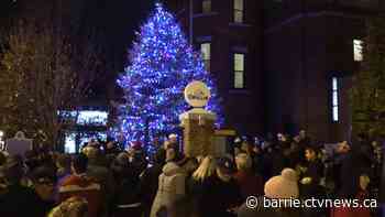New Orillia Christmas tree shines bright