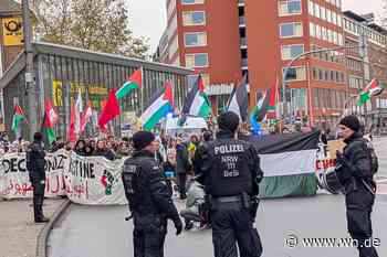 120 Teilnehmer bei Pro-Palästina-Demonstration