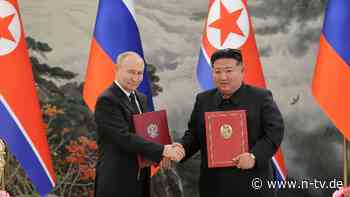 Dankeschön für Kampfsoldaten: Russland belohnt Nordkorea mit großen Mengen Öl