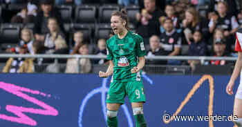 Als erste Werderanerin: Weidauer gewinnt „Tor des Monats“ der Sportschau