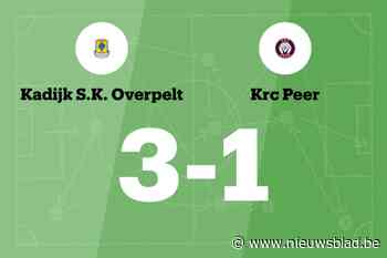 Kadijk B verslaat RC Peer B en blijft winnen