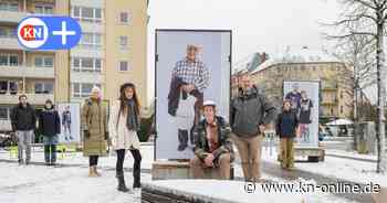 Holtenauer Straße in Kiel Porträts von Passanten als Ausstellung