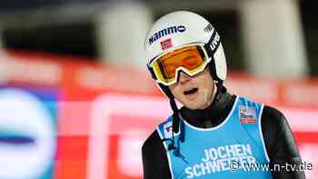 Sundal entgeht Katastrophe: "Lebensgefährliche Aktion" sorgt für Wut beim Skisprung-Start