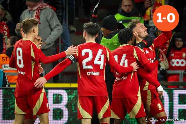 Andi Zeqiri beslist rommelige bedoening tussen Standard en Cercle met een perfect geplaatste kopbal