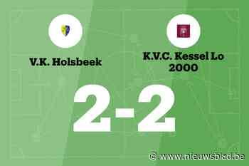 Holsbeek B speelt gelijk in thuiswedstrijd tegen Kessel-Lo 2000 B
