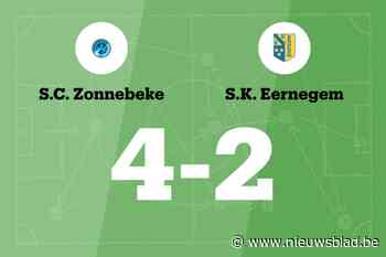 Cailliau scoort twee keer voor SC Zonnebeke in wedstrijd tegen SK Eernegem B