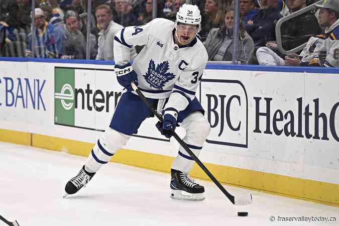 Maple Leafs’ Matthews says Wednesday return possible after visiting doctor in Germany