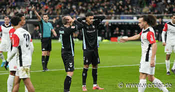 Werder verliert knapp in Frankfurt