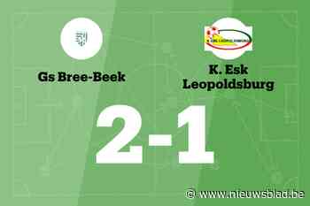 Lars Pareijn en Cheikh Ahmadou Sylla pakken winst voor Bree-Beek B tegen ESK Leopoldsburg