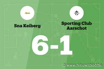 SC Aarschot B blijft verliezen na uitnederlaag tegen SNA Keiberg B