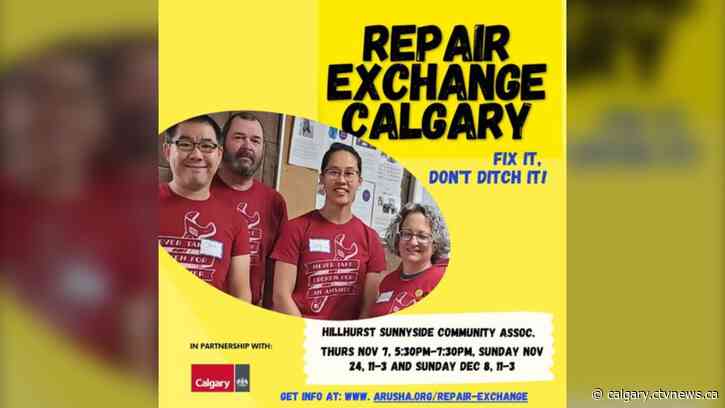 Need something fixed? Repair Exchange Calgary has a volunteer for that
