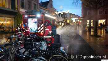 Containerbrand zorgt voor veel rookontwikkeling