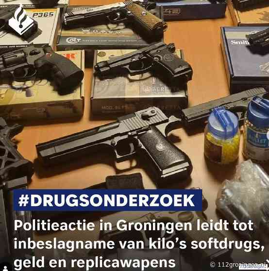 Grote politie actie leidt tot inbeslagname van kilo’s softdrugs, geld en replicawapens