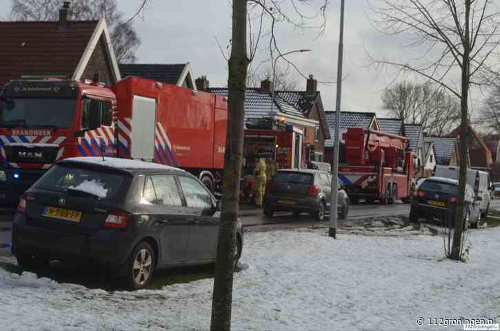 Rookontwikkeling in Nieuw Buinen door pelletkachel door stroomstoring