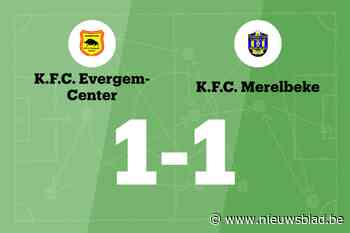 KFC Evergem Center en KFC Merelbeke delen de punten