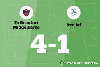FC Beaufort verslaat Jong Eernegem Ichtegem