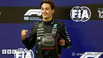 Russell takes pole with Verstappen ahead of Norris