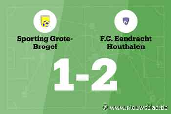 Vier opeenvolgende overwinningen voor E. Houthalen na 1-2 tegen Grote Brogel