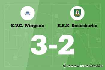 VC Wingene maakt het verschil in de tweede helft tegen SK Snaaskerke