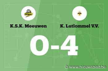 Weergaloze Dilissen leidt Lutlommel langs Meeuwen