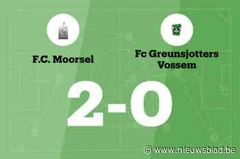 Moorsel B klopt Vossem B en is al acht wedstrijden ongeslagen