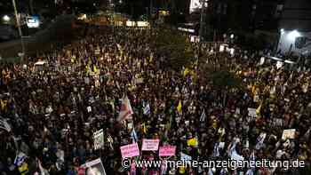 Wieder Proteste für Geisel-Abkommen in Israel