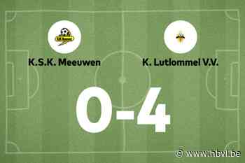Dilissen scoort drie keer, Lutlommel verslaat Meeuwen
