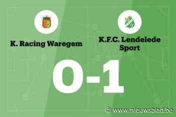 Vandenabeele bezorgt FC Lendelede Sport zege tegen Racing Waregem B