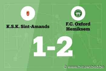 Oxford Hemiksem wint uit van Sint-Amands B