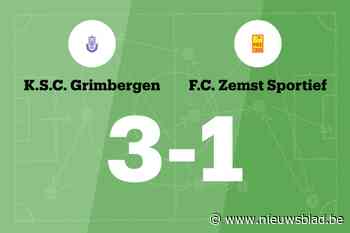 SC Grimbergen B boekt overtuigende zege tegen Zemst B