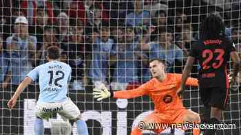 FC Barcelona verspeelt na rood Casadó ook punten bij Celta