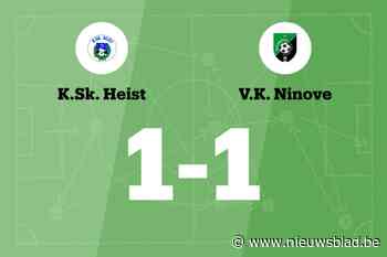 Eindelijk een punt voor KSK Heist